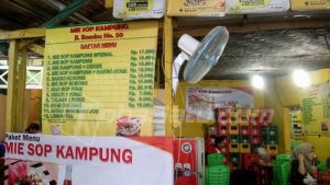 Mie Sop Kampung Bamboe